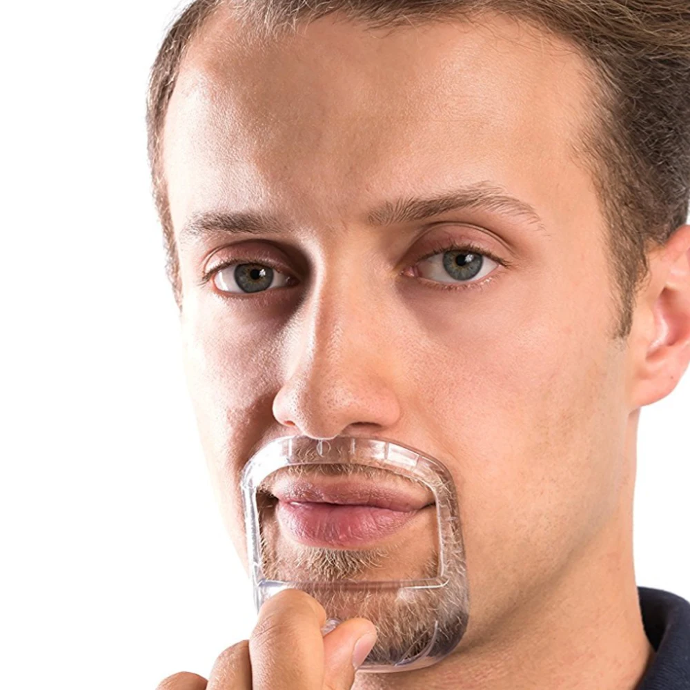 5 шт./компл. Goatee формирующий шаблон укладка бороды инструменты для душа салон борода для бритья лица модели по уходу инструмент борода расческа кисти инструменты