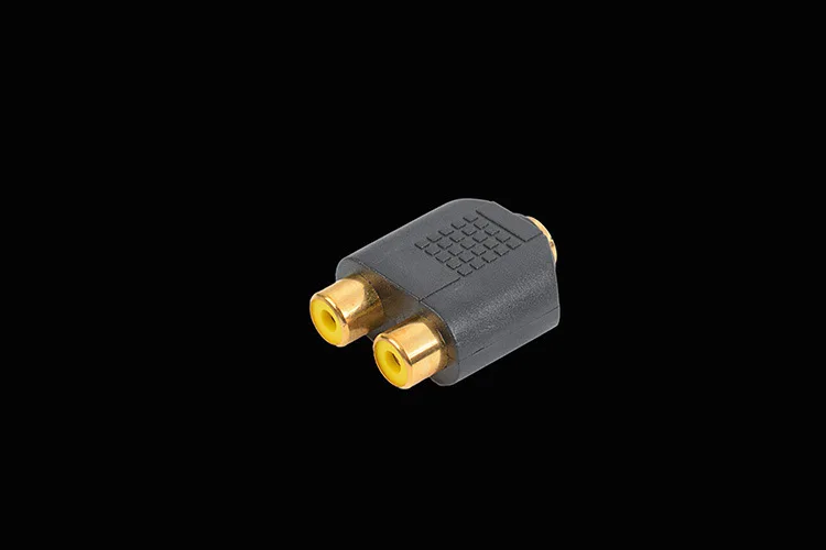 3 5 мм 1/8 &quotстерео гнездовой разъем для 2 двойных RCA Y разветвитель аудио адаптер