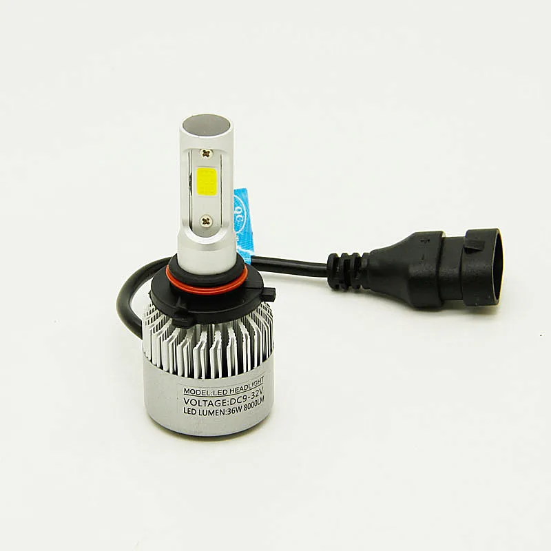 COB 72 W 8000lm H4 Hi lo H7 H11 9005 9006 автомобилей Светодиодный фар автоматические