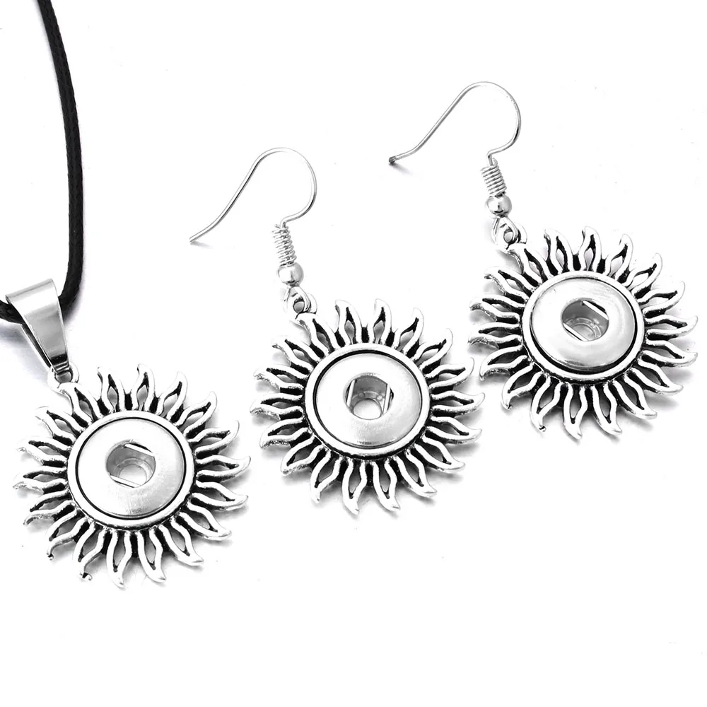 Новый набор ювелирных изделий с застежкой ажурное ожерелье цветочным узором и