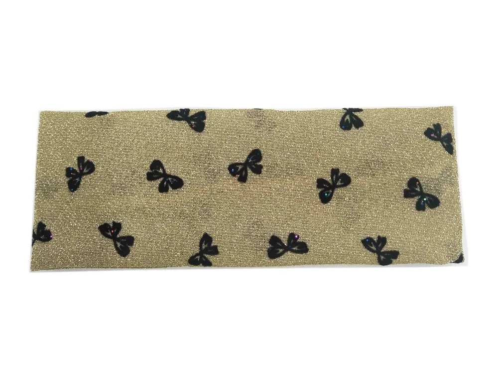 P171292 2018 newest fashion spring thin hairband with sequins bow |