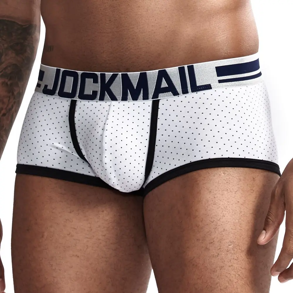 JOCKMAIL новая мужская одежда из хлопка сексуальное мужское нижнее белье мужские