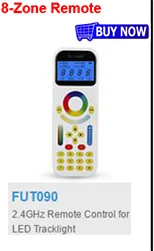 FUT068 AC85-265V Milight 2,4 г 6 Вт RGB+ CCT Вай-Фай совместимый смарт светодиодный светильник 2,4G Беспроводной 4-Зона дистанционного управления Android/iOs APP Управление