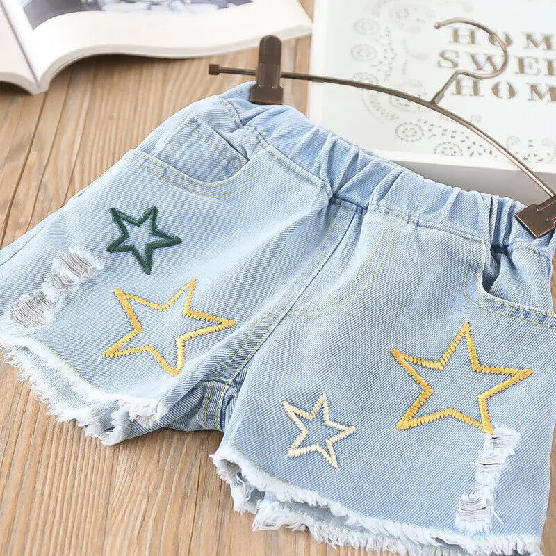 Комплект одежды из 2 предметов для маленьких девочек летняя хлопковая одежда в