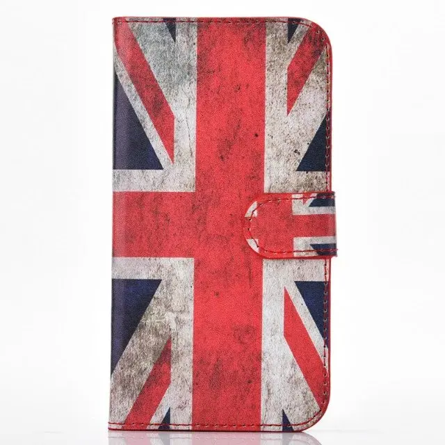 uk Кожаный чехол-книжка с отделениями для карт чехол для samsung Galaxy S4 S5 S6 S7 край J2 Prime J1 мини J3 J5 A5 Grand Prime G531H Neo I9060I крышка - Цвет: uk