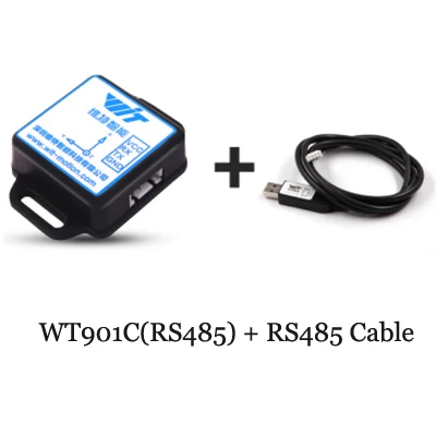 WT901C485 мульти-подключенный до 128 шт. датчик RS485 Modbus 3 оси Угол+ ускорение+ гироскоп+ магнитометр Инклинометр на ПК - Цвет: WT901C RS485 Line