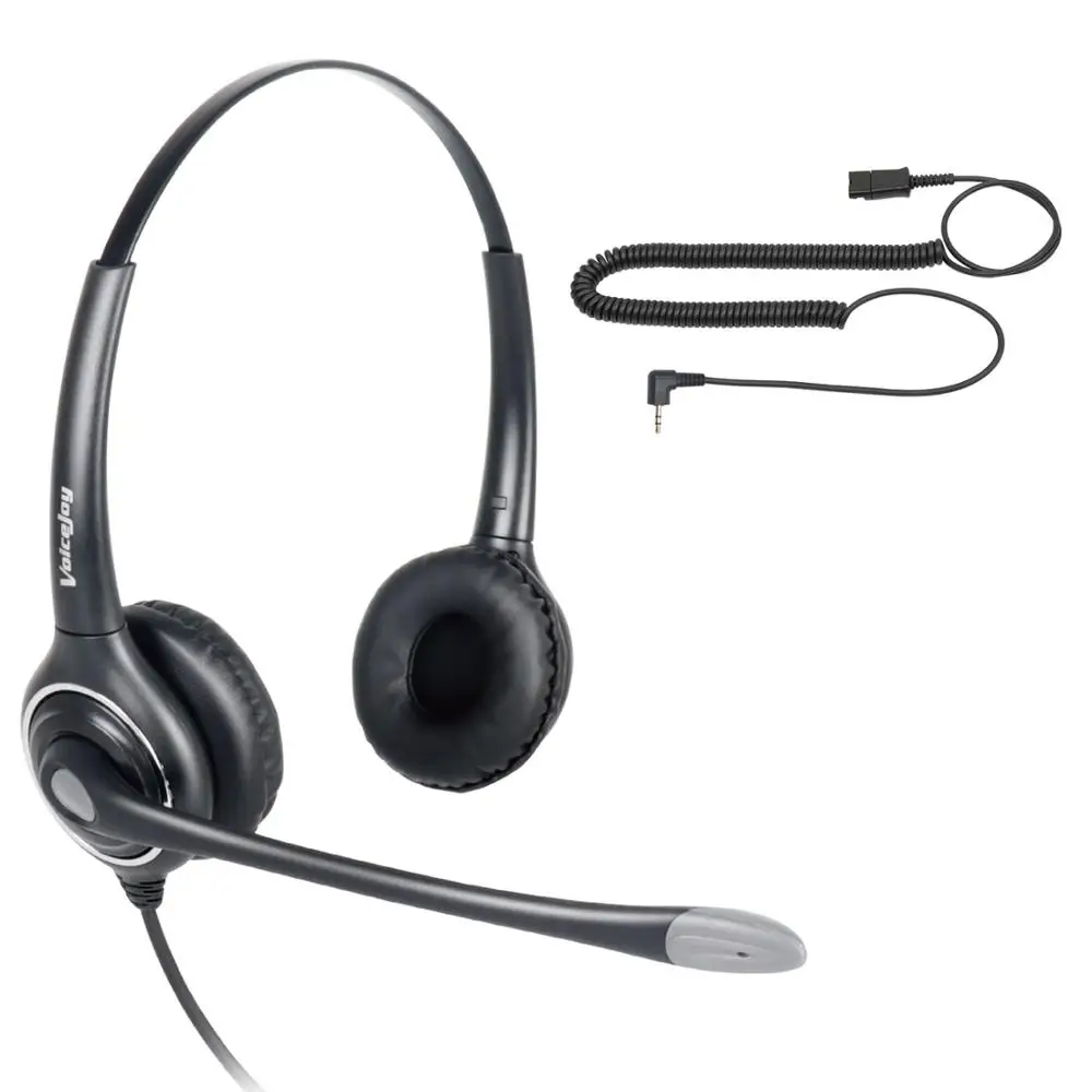 Домашняя/Офисная гарнитура для Polycom IP 320 IP330 IP321 IP331 C isco SPA AT&T VTech и всех телефонов с