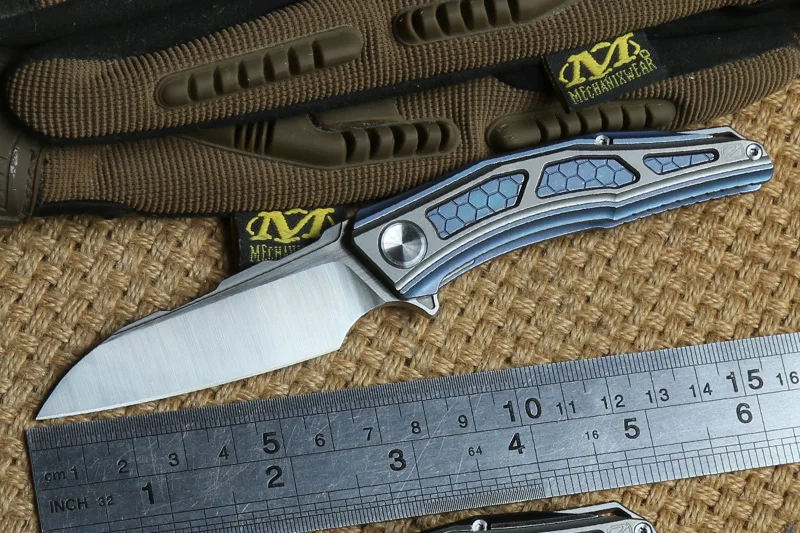 Складной нож STEDEMON Flipper титановый Клинок для кемпинга охоты выживания на