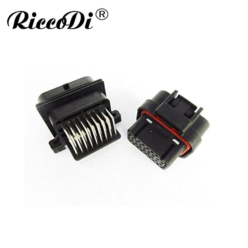 Заменить 34 контактный ECU 4 1437290 0 TE автомобильный коннектор AMP tyco 3900113