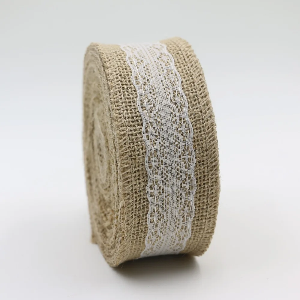 Горячее предложение! 5 см в ширину 2 метра натуральная планка лента деревенская