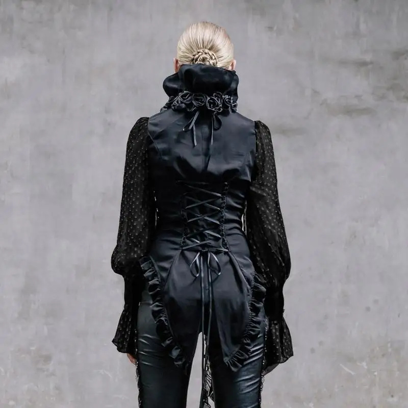 Женский винтажный Топ Devil SHT00201/SHT00202| |