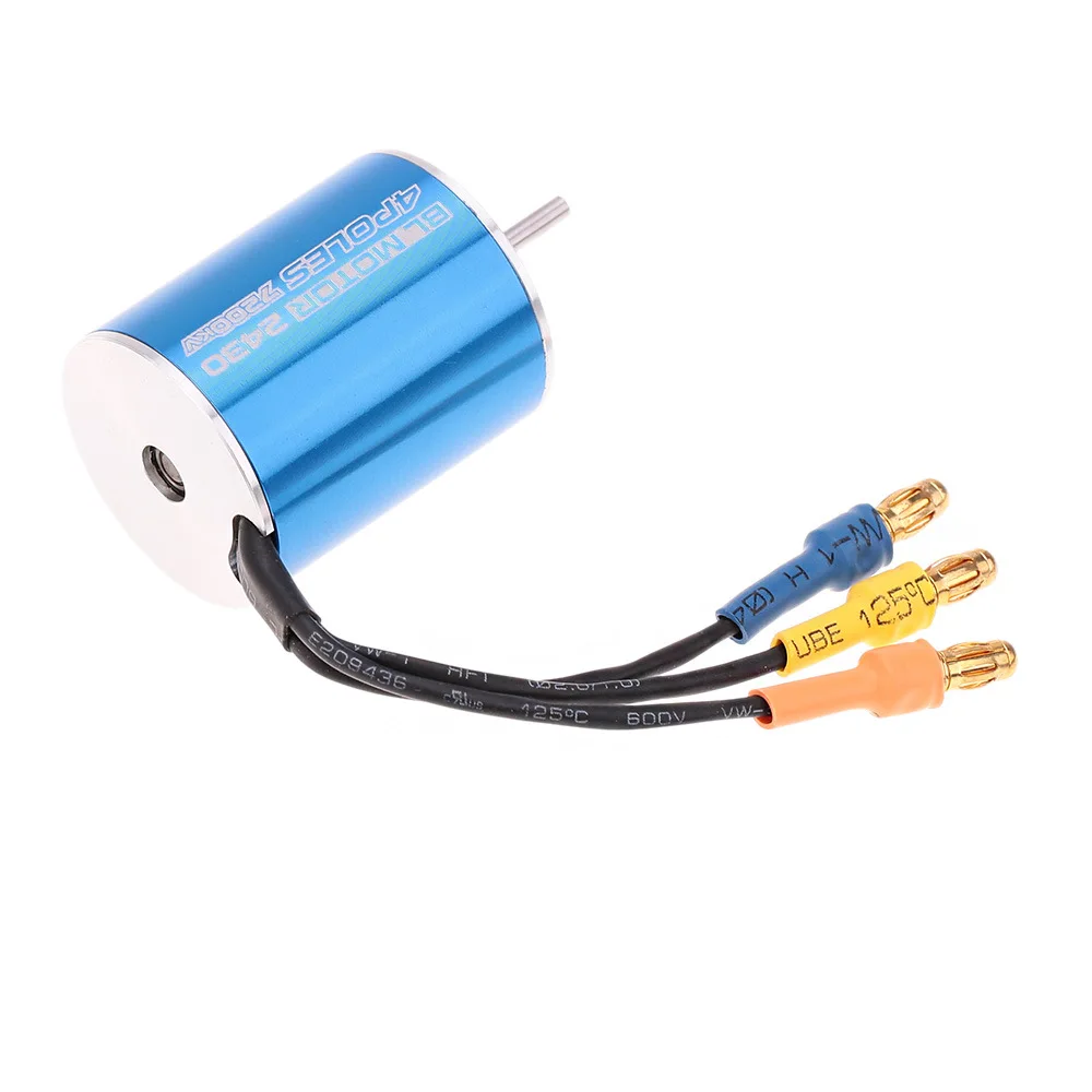 2430 5800KV 7200KV 4P Бессенсорный бесщеточный двигатель и 25A ESC электрический регулятор