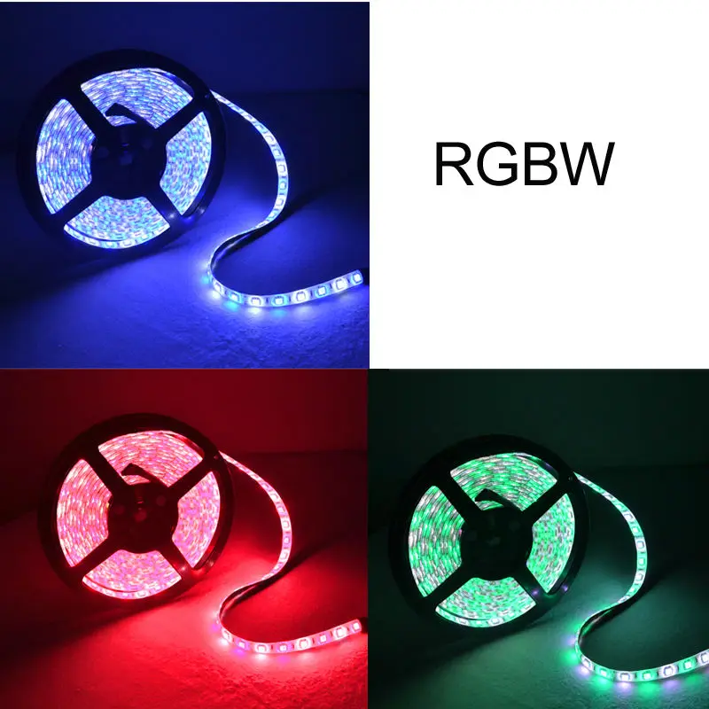 Водонепроницаемая светодиодная лента RGB RGBW 5050 smd 5 м 300 светодиодных лент +