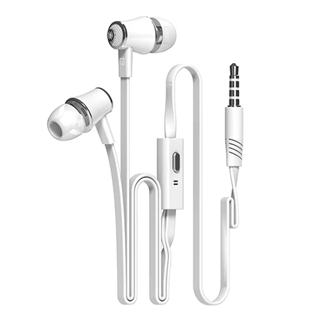 White Original langsdom JM21 в ухо наушник красочные наушники Hi-Fi стерео игровая гарнитура С микрофоном гарнитура fone de ouvido дропшиппинг - Цвет: White