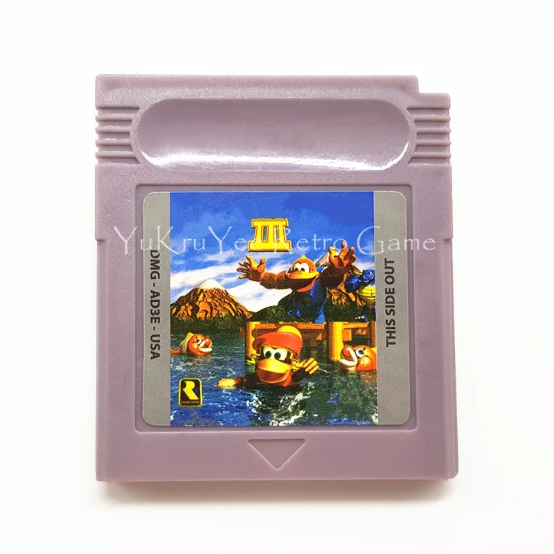 Donke Kong Land III Donke Kong серия Видеоигры карта памяти картридж для 16 бит аксессуары для консоли - Цвет: Donke Kong Land III