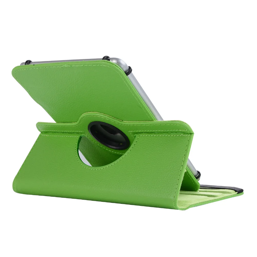 Вращающийся на 360 градусов чехол-накладка из искусственной кожи с откидной