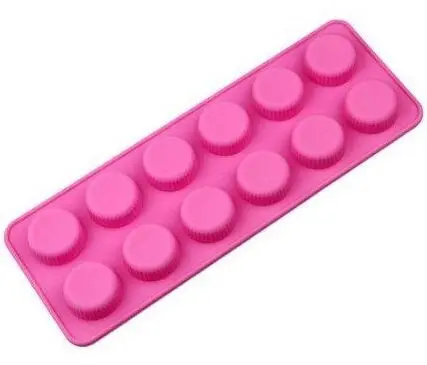 12 полостей круглой формы силиконовая форма для выпечки тортов сковорода торта