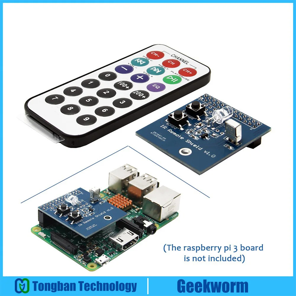 Raspberry pi 3 B + ИК пульт дистанционного инфракрасного расширения управления ler Kit |