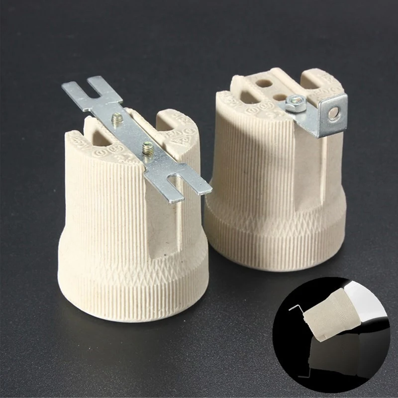 Новая основа для лампы E27 винтажные керамические фитинги ламп Эдисона розетка