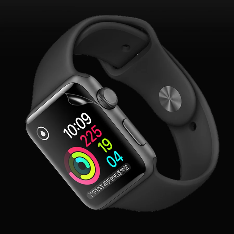 Гидрогелевая пленка мягкая защитная для экрана серии 1 2 3 4 Apple Watch 38 мм 40 42 44 |