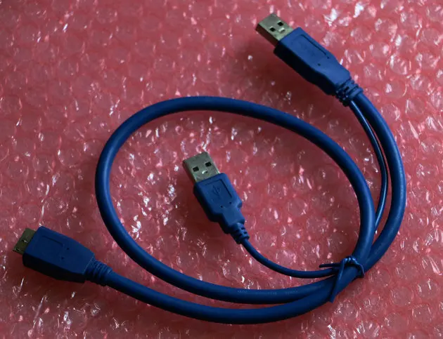 2 шт./шт. USB 3 0 Внешний A и micro шнур для мобильного жесткого диска сетевой кабель