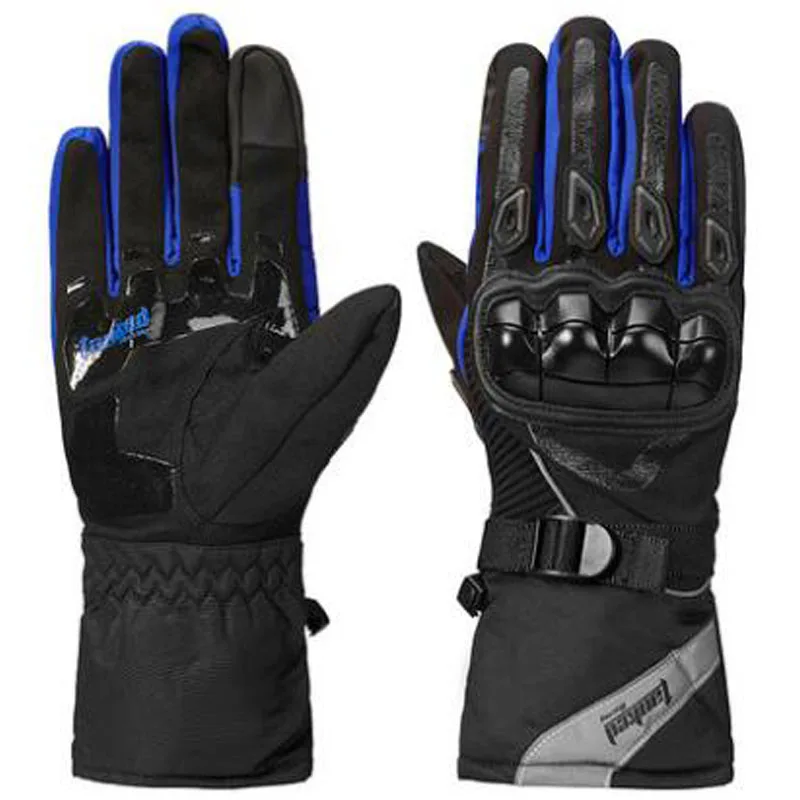 2018 Зимние Новые водонепроницаемые теплые гоночные перчатки женские/мужские