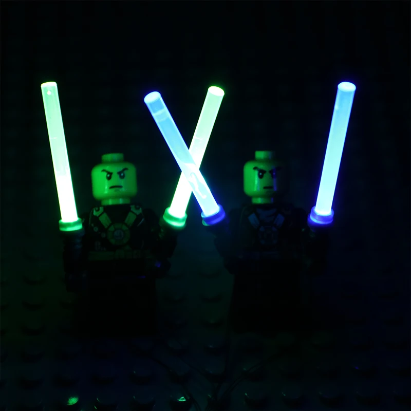 Светодиодная лампа 4 lightsaber в 1 USB для лего фигурки солдат из звездных войн Дарт