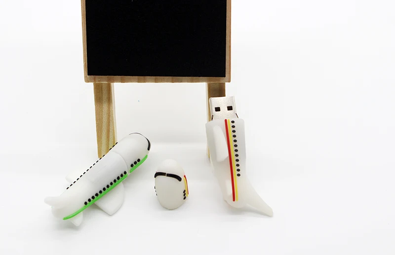 Reboto мультфильм Флешка-самолет флэш-накопитель лодка ручка привод USB 2,0 8 ГБ 16 ГБ 32 ГБ 64 ГБ USB флешка мини флеш-накопитель