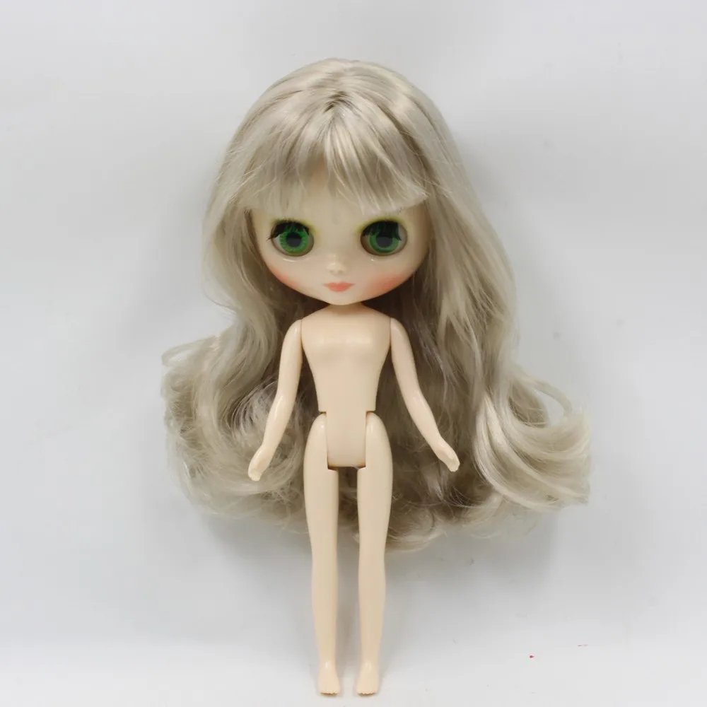 Fortune Days Nude Factory Middie Blyth кукла серые волосы с челкой маленькая принцесса комбо подходит для изменения игрушки белая кожа Neo