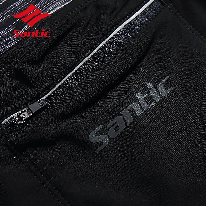 Santic велоспорт куртки мужчины теплый спорта на открытом воздухе носить clothing mtb велосипед ветер куртки трикотажные jaquetas chaqueta ciclismo