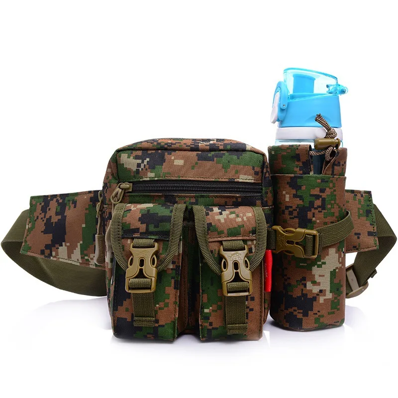 Army Green Digital TANLUHU 328 Мужская и женская сумка через плечо на поясе Съемная водонепроницаемая сумка для велоспорта тактический охотничий камуфляж, лесная местность сумка - Цвет: Army Green Digital