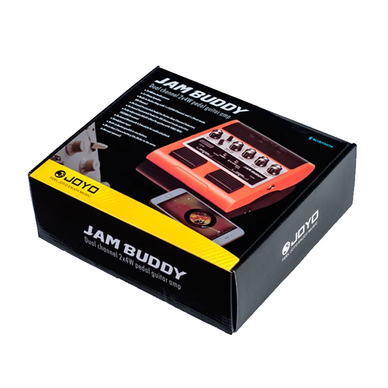 Усилитель для гитары Joyo Jam buddy перезаряжаемый bluetooth 4 0 два канала 2*4 Вт с эффектом