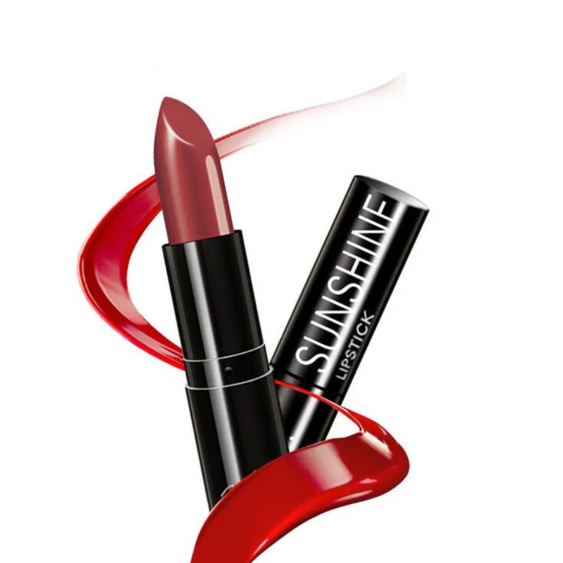 1 Pc 4 Colors Waterproof Matte Lipstick Moisturizer Long-lasting Beauty Makeup Lips Care Fashion Nourishing Lip Balm Cosmeti |