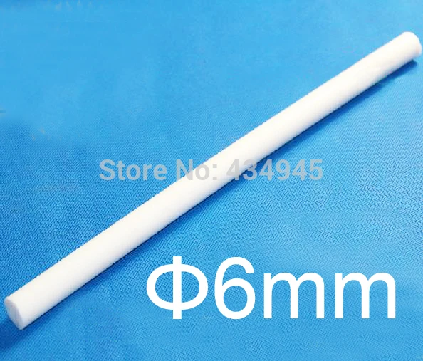 Стержни из ПТФЭ диаметр 6 мм длина 50 см стержни polytef TFE bar 2 шт./лот новинка |