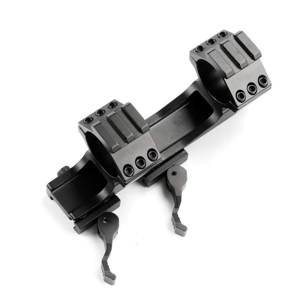 UniqueFire низкий профиль 1 ''/30 мм прицел кольцо Крепление QD Quick Release Двойной кронштейн рельсы для 20 мм Вивер Пикатинни