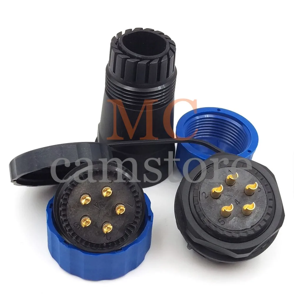 5PIN WATERPROOF CONNECTOR SD28 5WIRE SOLDER PLUG AND SOCKET IP68 AVIATION MALE FEMALE POWER CONNECTORS | Обустройство дома