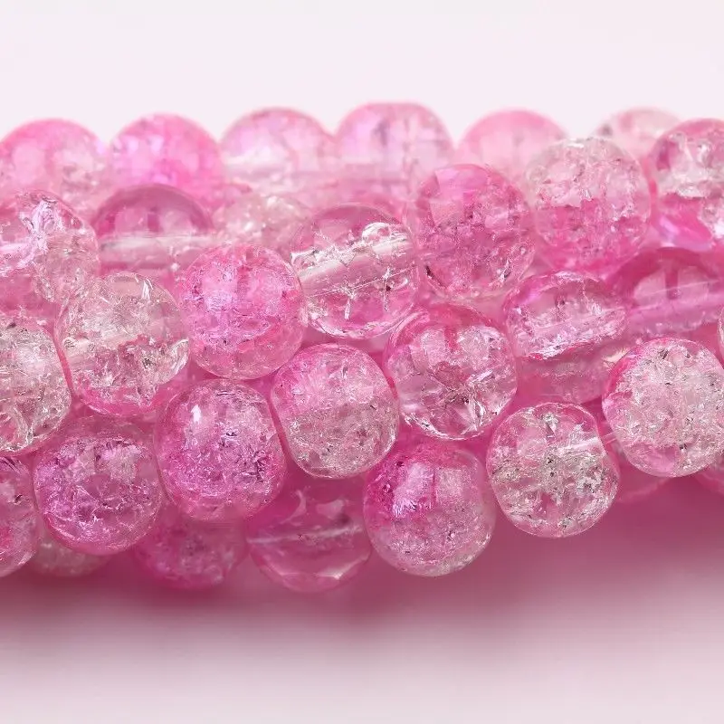 Оптовая продажа 280 шт. бусины-подвески с трещинами 6 мм | Украшения и аксессуары