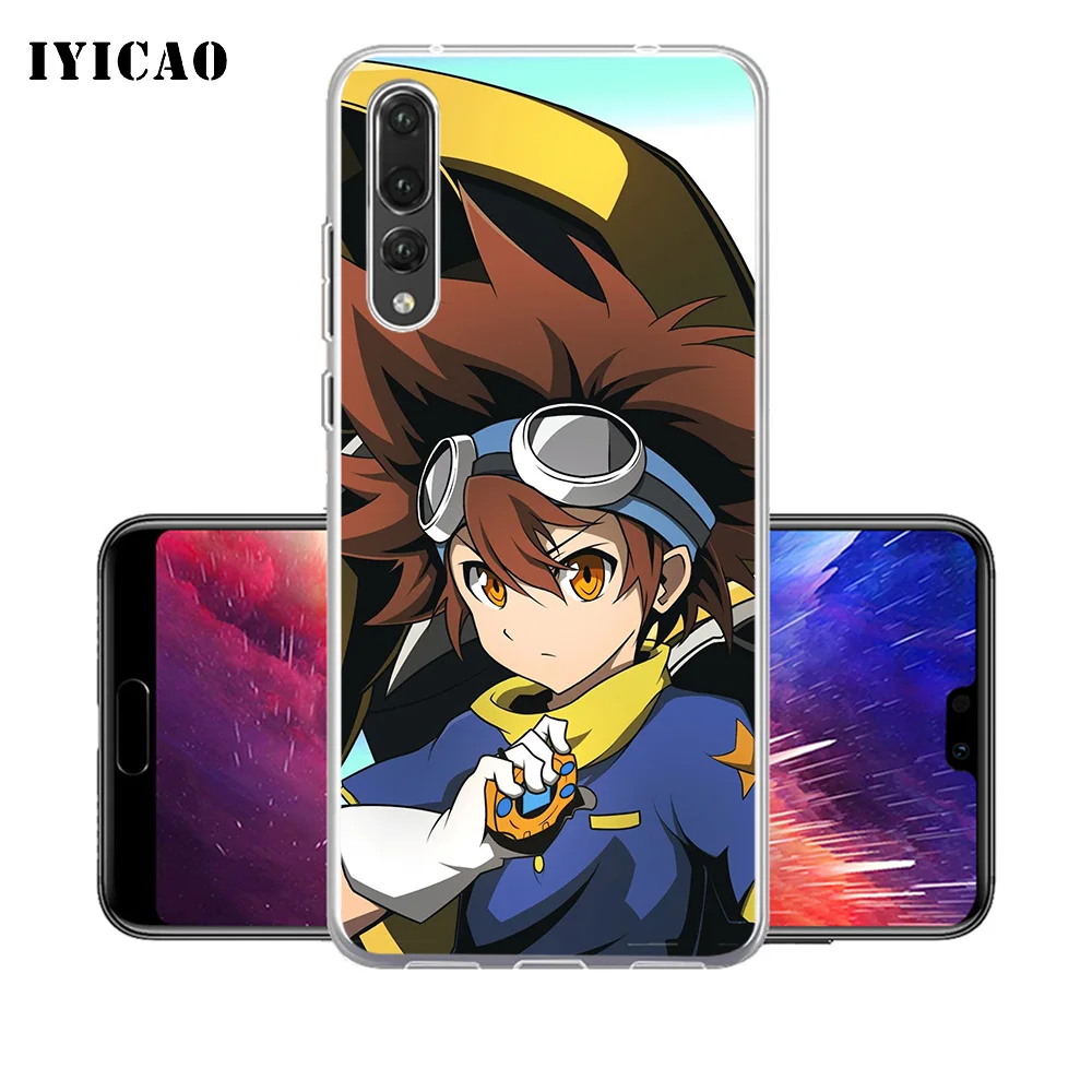 IYICAO Digimon Evolution Мягкий силиконовый чехол для телефона Huawei P30 P20 Pro P10 P9 P8 Lite P Smart TPU