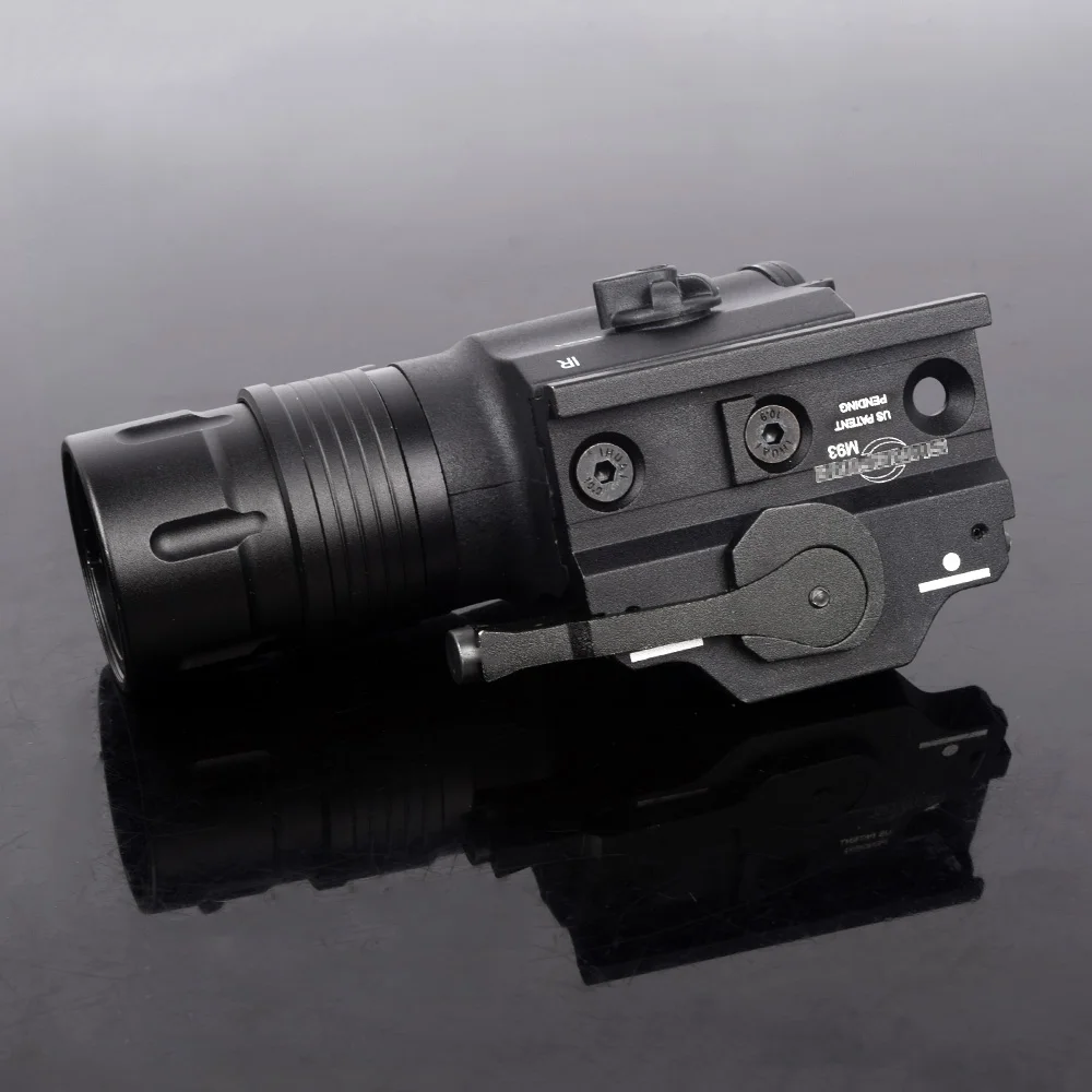 Тактический светодиодный фонарик M720V мгновенный/Постоянный/Стробоскоп CREE R5 400