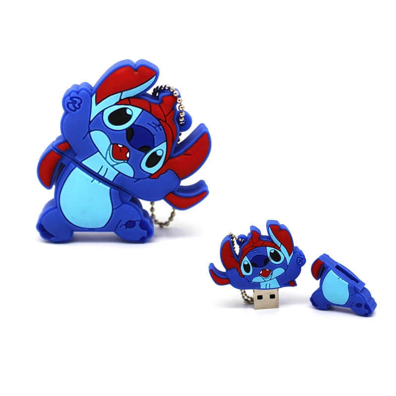 Mini Lovely Cartoon Lilo & Stitch USB 2 0 флеш накопители 8 ГБ 4 накопитель 32 Гб карта памяти 16