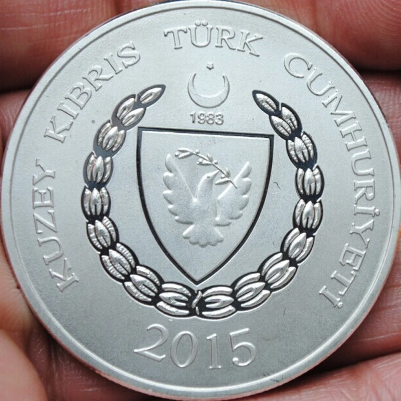 Турецкая Республика Селим II король Серебряная Памятная монета сувенир