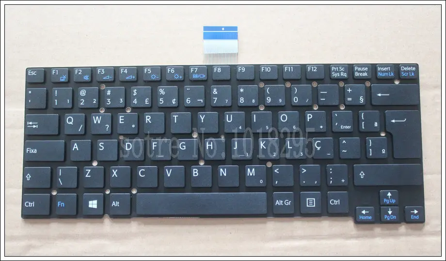 Новая Бразильская Клавиатура для ноутбука Sony Vaio SVT141A11L SVT13117 SVT14113CXS SVT13115 BR черная |