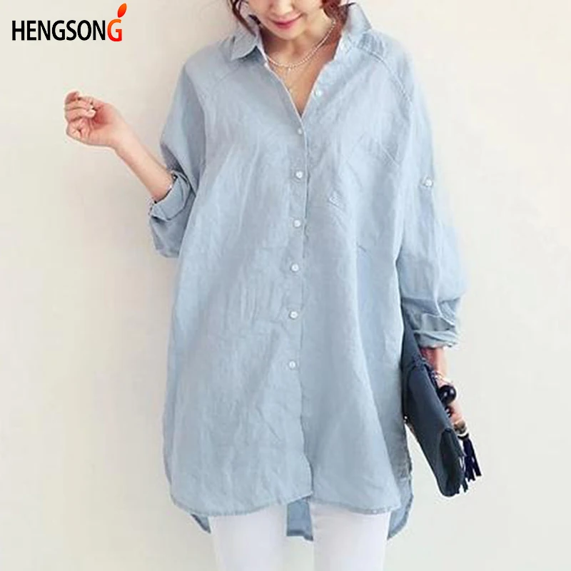 Осенняя женская блузка рубашка 2018 весенне-летние женские блузки офисные