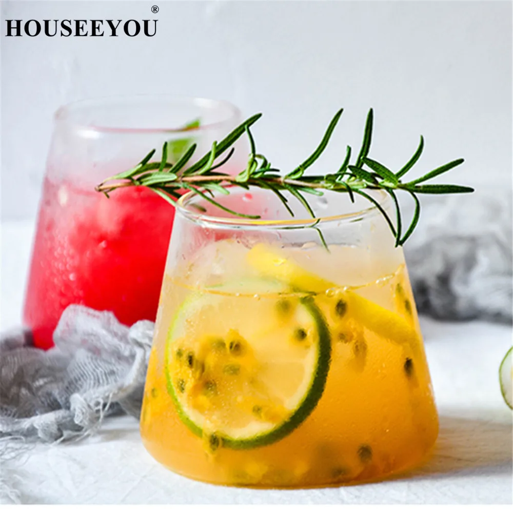 Стакан HOUSEEYOU 2 шт./лот кружки для холодного и горячего питья кофе замороженная