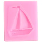 Форма для мастики в форме лодки, силиконовая форма для конфет, сделай сам, инструменты для украшения свадебного торта, форма для шоколадной мастики, формы для выпечки кекса