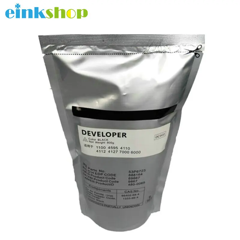 Einkshop 800g совместимый черный Разработчик для Xerox Document center 900 1100 4595 4110 4112 4127 7000 6000