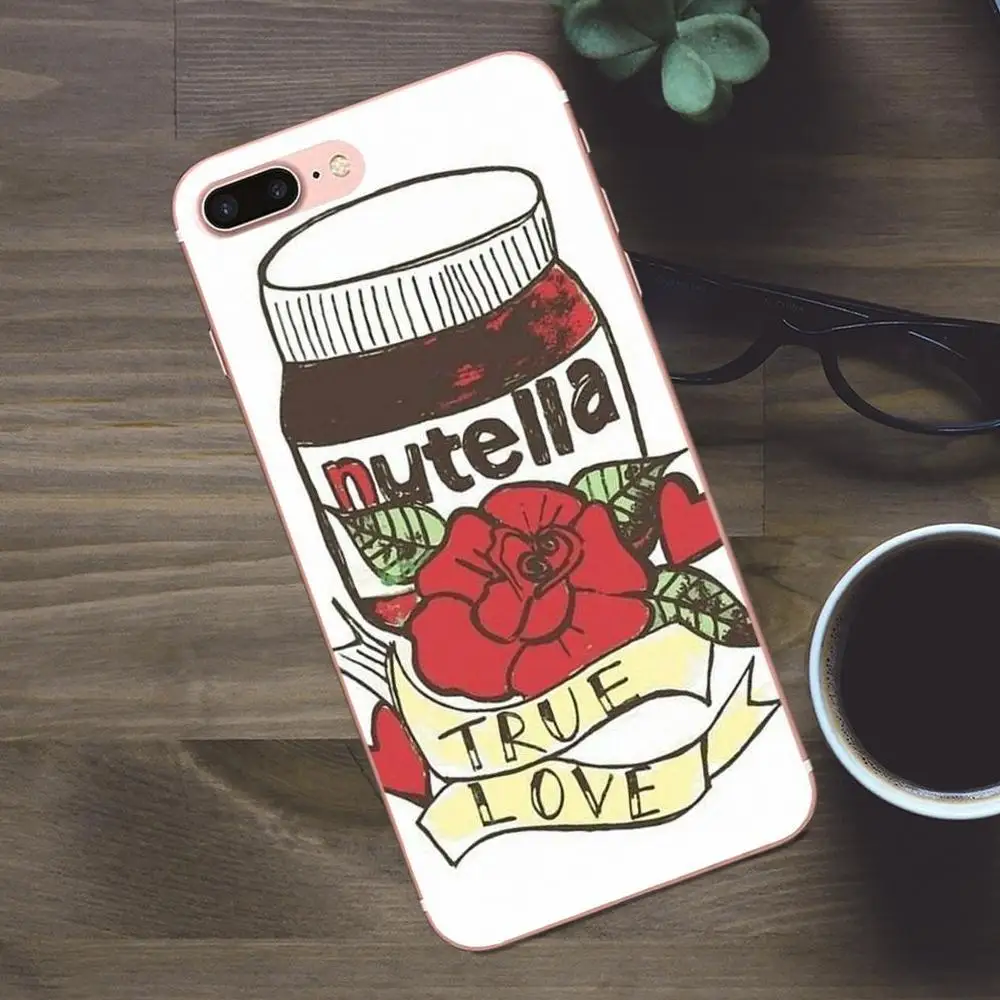 Bixedx еще один Nutella обои Kawaii милые для Huawei G8 Honor 5C 5X 6 6X 7 8 9 Y5II Mate P7 P8 P9 P10 P20 Lite Plus