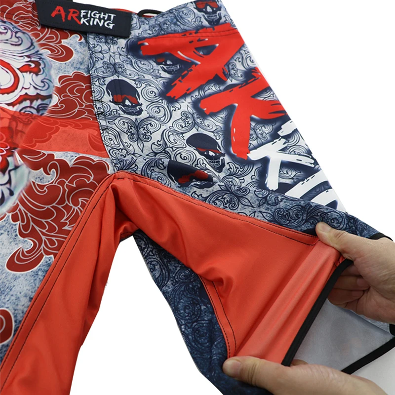Боксерские тренировочные спортивные трусы шорты MMA свободные для кикбоксинга