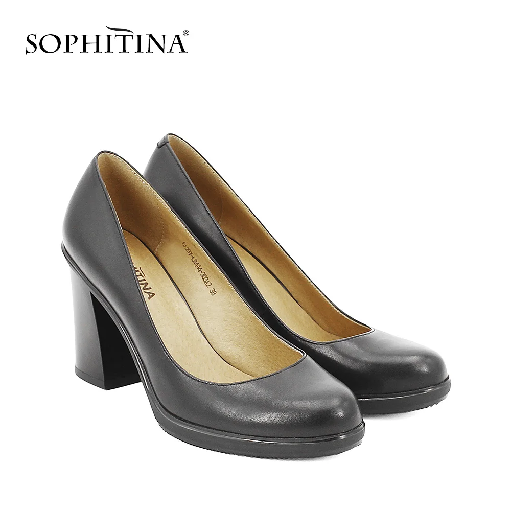 SOPHITINA/Элегантные женские туфли лодочки Высококачественные вечерние из