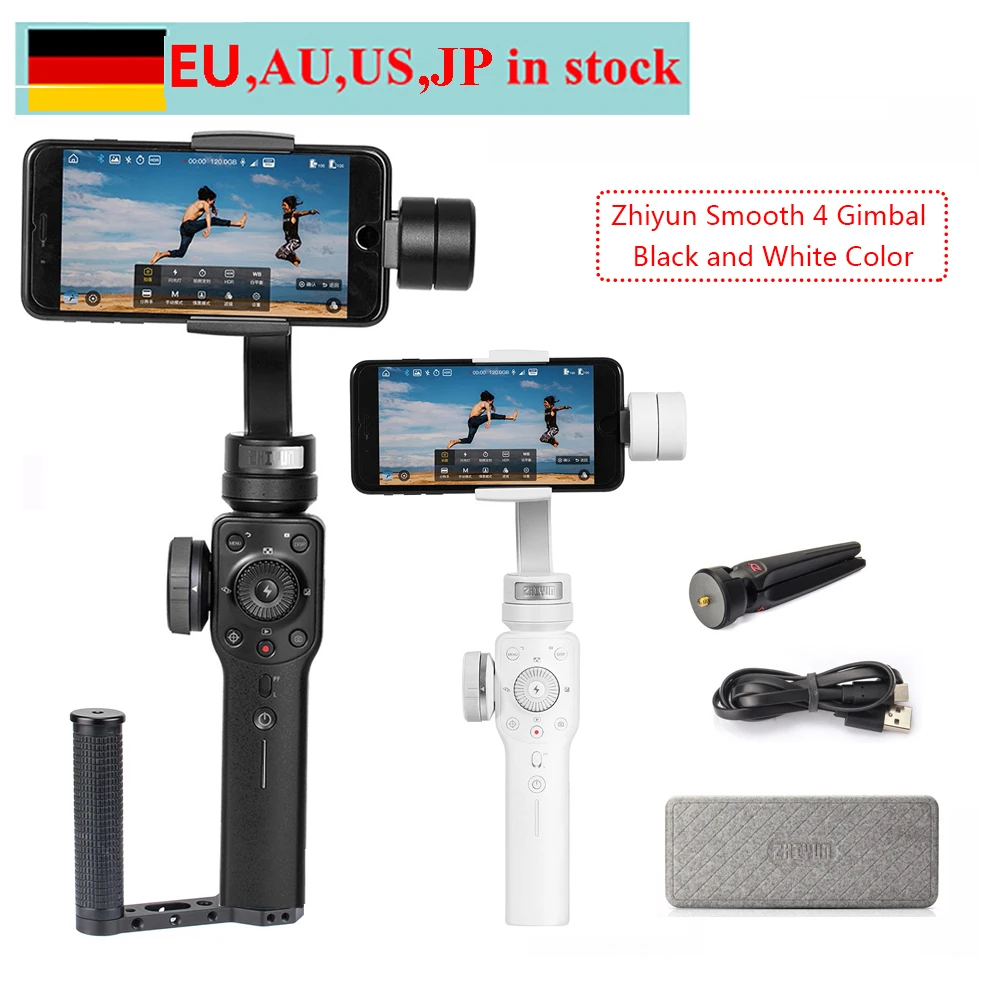 Zhiyun Smooth Q2 Smooth 4 ручной карданный стабилизатор для iPhone 7 6s Plus X 8 S8 S7 S6, Zhiyun Smooth 4, zhiyun smooth q2